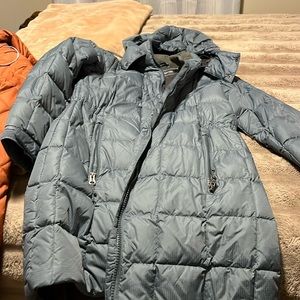 Medium Eddie Bauer down jacket long